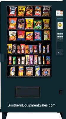 AMS outsider snack machine in black