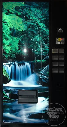 Dixie Narco 501 Waterfall Can Drink Vending Machine