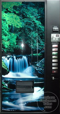 Dixie Narco 501E Waterfall Bottle & Can Drink Machine