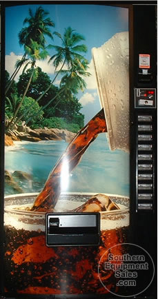 Royal 650 Beach Bubble Front Bottle & Can Drink Machine