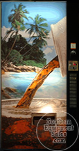 Vendo 500 Series Drink Machine With Beach Front