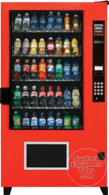 AMS Bev 40 Glass Front Drink Machine