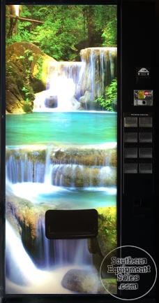 Dixie Narco 501 Waterfall Can Drink Vending Machine