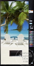 Vendo 721 Beach Front Drink Vending Machine