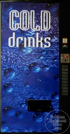 Vendo 500 Series Drink Machine With Cold Drinks Front